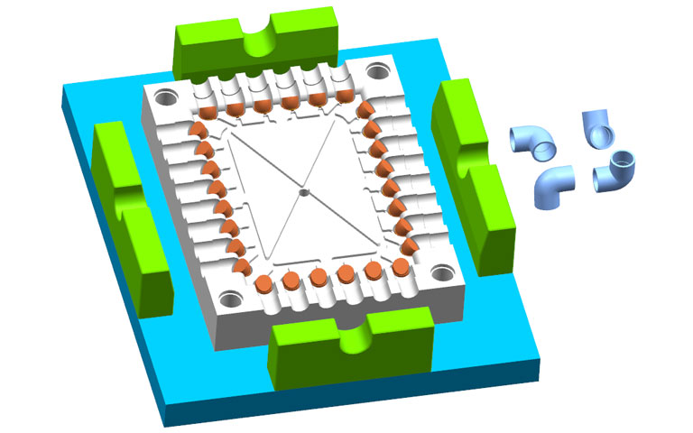 PVC Fittings Injection Mould