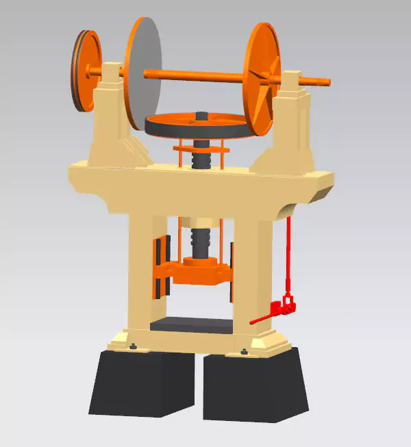 Medium Duty Disc Type Fabrication Press (Up to 12X8 Tile size)