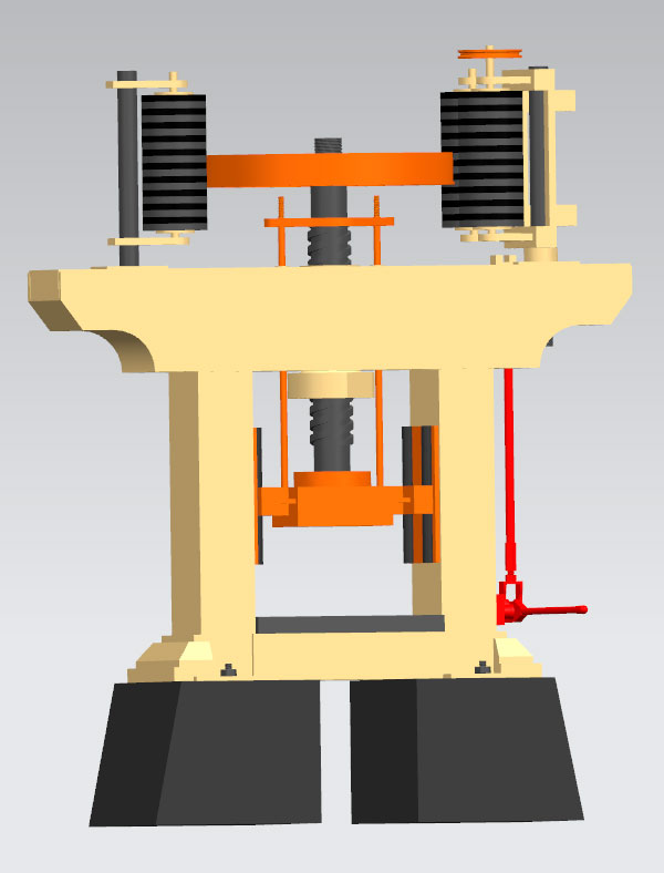 Medium Duty Rubber Type Fabrication Press (Up to 12X8 Tile size)